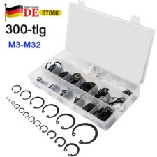 300Tlg 3-32mm Innen-Seegering