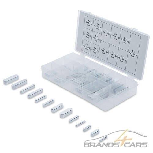 Bgs passfedern satz tlg - bgs, 60-tlg